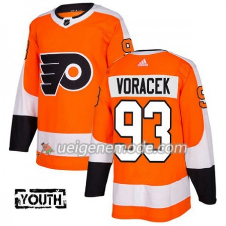 Kinder Eishockey Philadelphia Flyers Trikot Jakub Voracek 93 Adidas 2017-2018 Orange Authentic